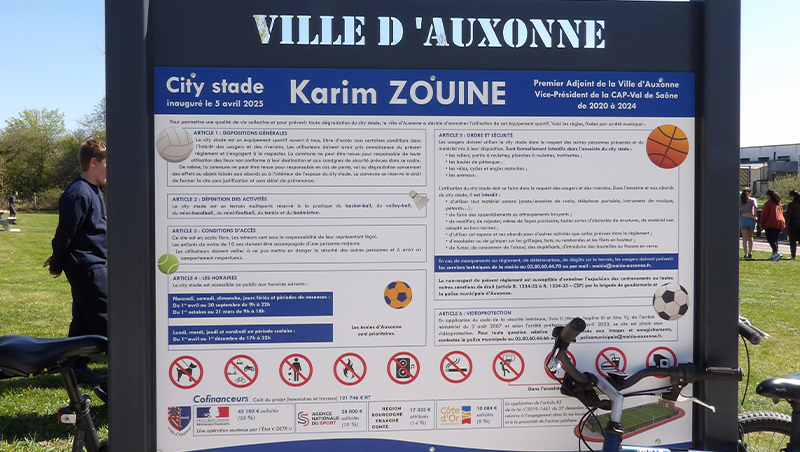 Inauguration city stade
