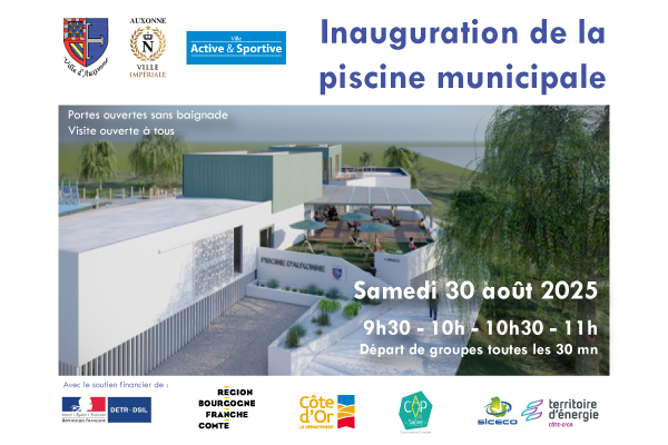 Inauguration de la piscine municipale