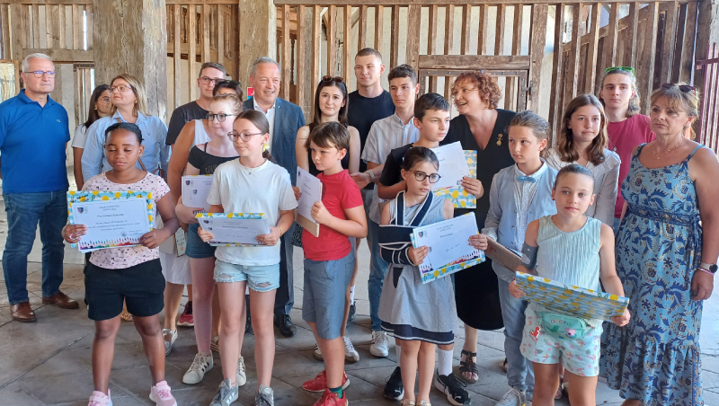 Cérémonie des élèves méritants
