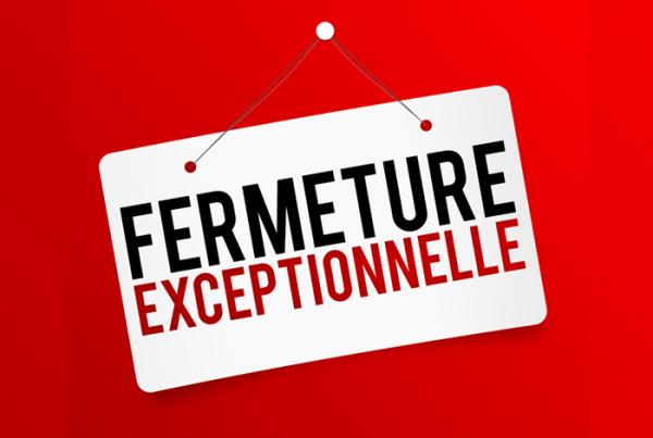 Fermeture de la mairie