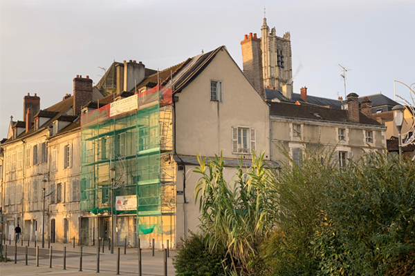Fonds façades