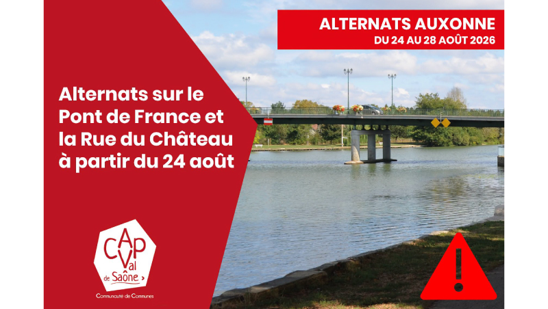 Alternats pont de France et rue du Château