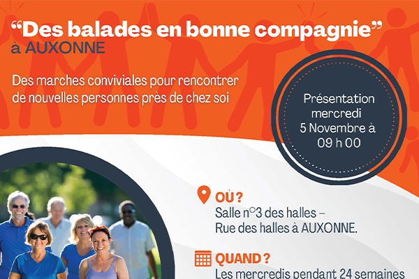 Des balades en bonne compagnie