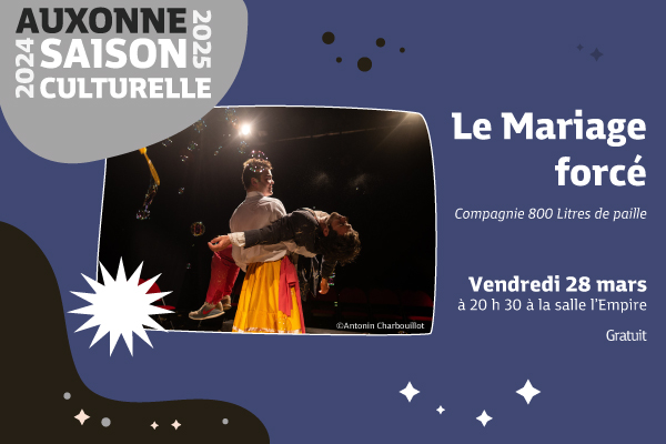 Spectacle : "Le Mariage forcé"