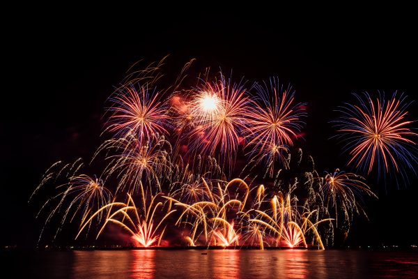 feu d'artifice