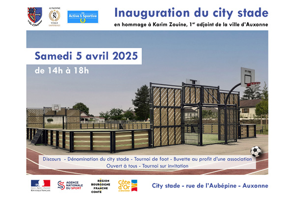 Inauguration du city stade "Karim Zouine"