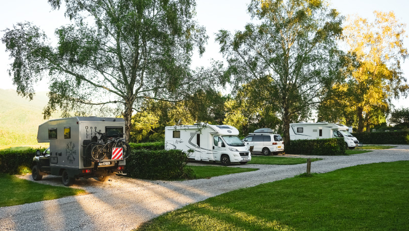 Aire de stationnement touristique