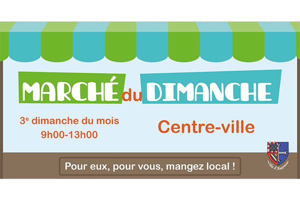 Marché 3e dimanche du mois