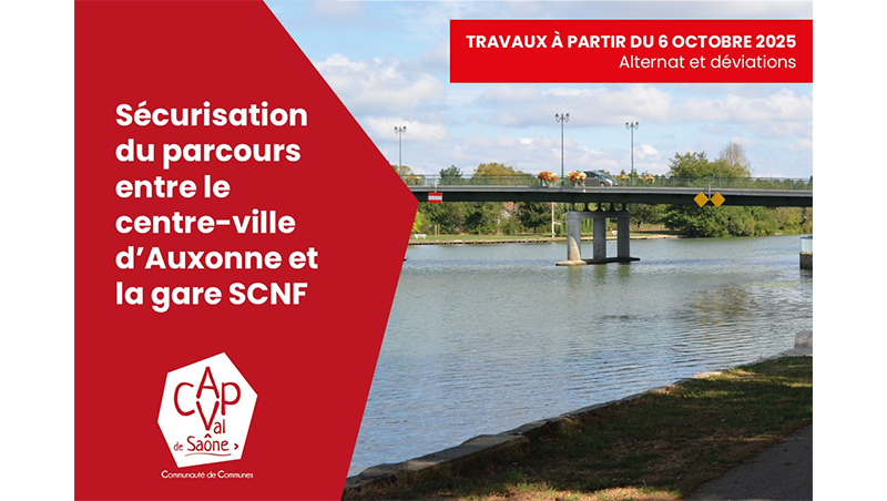 Travaux de sécurisation du parcours entre le centre-ville et la gare