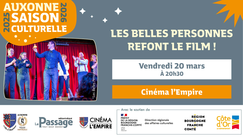 Spectacle "Les Belles Personnes refont le film" 